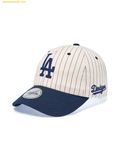  Mũ Lưỡi Trai MLB Signature Stripe Unstructured Ball Cap LA Dodgers 3ACPB255N-07NYS Navy 