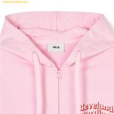  Áo Crop Hodie MLB Women's Varsity Crop Top CLE (L.Pink) 3FTRV0541-45PKL 