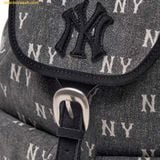  Balo MLB Denim Backpack Monogram Series New York Yankees 3ABKM065N-50CGS 
