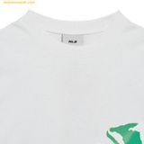  Áo Phông MLB Pop Art Graphic Mega Overfit Short Sleeve T-Shirt NY (White) 3ATSL0433-50WHS 