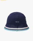  Mũ Bucket MLB Knit Crochet Bucket Hat NY Navy 3AHTK014N-50NYS 