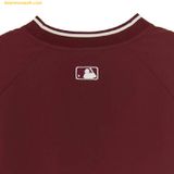  Áo Sweater MLB Sportive Varsity Woven to Man Boston Red Sox Sweatshirt 3AMTV0544-43BDS Màu Đỏ 