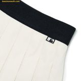 Chân Váy Xếp Ly MLB Women's Basic Pleated Skirt NY (Cream) 3FSKB0324-50CRS 