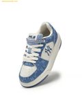  Giày Thể Thao MLB Chunky Liner Denim Monogram SL New York Yankees 3ASXM016N-50BLD D.Blue 