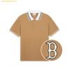 Áo Polo MLB Basic Camel Color Compatible Fit T-Shirt 3APQB0243-43CAL - Màu L.Camel