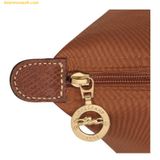  Túi Tote Longchamp Le Pliage Original M Cognac - Canvas 