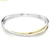 Vòng Tay Swarovski Hyperbola bangle Round cut, White, Mixed metal finish 5689721 