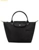 Túi Xách Longchamp Le Pliage Green Handbag S Black Noir green Recycled Canvas 