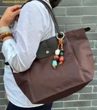  Túi Xách Longchamp Le Pliage Green L Tote bag Mocha 