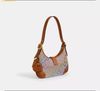  Túi Đeo Vai Coach Hamptons Hobo Bag In Crystal Signature Jacquard Rainbow Multi CCX16 