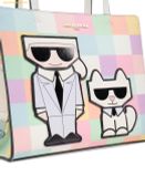  Túi Tote Vuông Karl Lagerfeld Paris Maybelle Satchel - Blush 