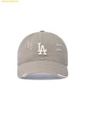  Mũ Lưỡi Trai MLB Damaged Washed Unstructured Ball Cap LA Dodgers Grey 3ACPVV34N-07GRS 