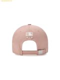  Mũ Lưỡi Trai MLB Varsity Vintage Cursive Damaged Unstructured Ball Cap CLE L.Peach 3ACPV015N-45PCL 