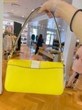  Túi Đeo Vai Coach Georgie Shoulder Bag In Colorblockas C8607 - Vàng 