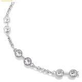  Lắc Tay Swarovski Remix Collection strand Round cut, White, Rhodium plated 5663545 