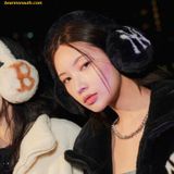  Chụp Tai Lông MLB Logo New York Yankees Màu Đen 3AETEP236-50BKS 