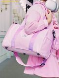  Túi Trống MLB Athleisure Ballet Bag New York Yankees Hồng 7ACRA014N-50PKM 