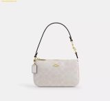  Túi Đeo Vai Coach Nolita 19 In Signature Canvas White Chalk CW426 