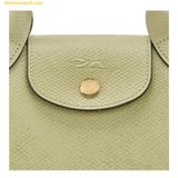  Túi Đeo Chéo Longchamp Épure XS Tote Bag Almond Green - Leather 