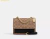  Túi Đeo Chéo Coach Mini Klare Crossbody Bag In Signature Canvas Tan Black CW206 