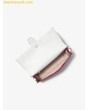  Túi Đeo Vai Michael Kors Greenwich Medium Signature Logo Convertible Shoulder Bag Dark Raspberry Multi 