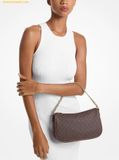  Túi Đeo Chéo Michael Kors Carmela Medium Signature Logo Convertible Crossbody Bag Brown 35F4G1QC6B 