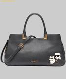  Túi Xách Karl Lagerfeld Paris Meribel Satchel With Pins - Đen 