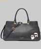  Túi Xách Karl Lagerfeld Paris Meribel Satchel With Pins - Đen 