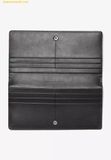 Ví Dài Michael Kors Carson Large Crocodile Embossed Wallet Black 35F5G2ZE3A 