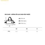  Túi Đeo Chéo WHOAU Steve Canvas Mini Tote Bag WHBGG2223A Đen 