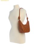  Túi Đeo Vai Guess Adelasia Top Zip Shoulder Bag Brown 