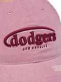  Mũ Lưỡi Trai MLB Vintage Damaged Curve Logo Unstructured Ball Cap LA Dodgers 3ACPV106N-07PKS Pink 