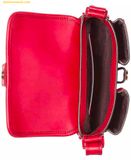  Túi Đeo Vai Michael Kors MK Colby Extra-Small Logo Shoulder Bag Đỏ Logo 