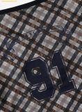  Áo Bad Blood 91 V-neck Jersey T-shirt - Beige Check w-tee25-111 