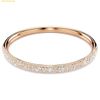  Vòng Tay, Lắc Tay Swarovski Sublime bangle Snow pavé, White, Rose gold-tone plated 5688610 