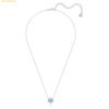  Dây Chuyền, Vòng Cổ Swarovski Una necklace Clover, Blue, Rhodium plated 5642927 