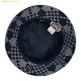  Mũ Bucket MLB Checkerboard Denim-Like Bucket Hat NY (D.Navy) 3AHTCC12N-50NYD 