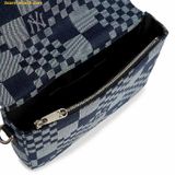  Túi Đeo Chéo MLB Caro Jacquard Crossbody New York Yankees 3ACRM062N-50NYD màu Xanh Navy 