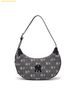 Túi Đeo Vai MLB Classic Monogram Vintage Denim Hobo Bag New York Yankees – Đen 3ABQMV55N-50CGS