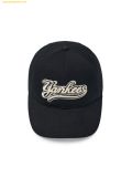  Mũ Lưỡi Trai MLB Varsity Cursive Buckle Logo Unstructured Ball Cap NY (Black) 3ACPVF04N-50BKS Đen 