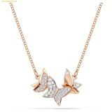  Dây Chuyền, Vòng Cổ Swarovski Idyllia Lilia necklace Butterfly, White - 5636422 