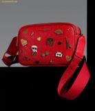  Túi Đeo Chéo Karl Lagerfeld Paris Maybelle Camera Crossbody Crimson L5GEX9BJ Red 