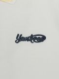  Áo Polo MLB Varsity Small Cursive Oversized Collared T-shirt New York Yankees - 3APQV0163-50IVS Ivory 