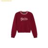 Áo Sweater Nữ MLB Varsity Cursive Boston Red Sox Sweatshirts 3FMTV0344-43WIS Màu Đỏ