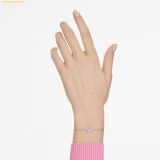  Lắc Tay, Vòng Tay Swarovski Lifelong Bow bracelet 5723553 - Pink 