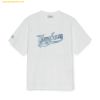  Áo Phông MLB Denim-like Big Lux Oversized Short Sleeve T-shirt NY (White) 3ATSM1453-50WHS 