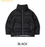  Áo Khoác Phao Life Work Polar Puffer High Neck Jumper LW244JP150 - Đen 