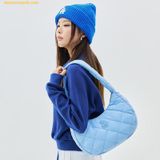  Túi Đeo Vai MLB Quilted Hobo Bag Medium LA Dodgers Blue 3ABQM0936-07SBS 