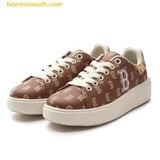  Giày Thể Thao MLB Chunky Classic All-Over Monogram Boston Red Sox 3ASXCCM3N-43BRD Nâu 