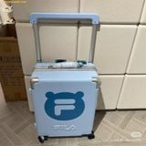  Vali Kéo FILA Pink Bear Cabin 20 Inch Luggage - Sky Blue 